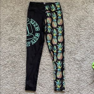 Feed me fight me leggings